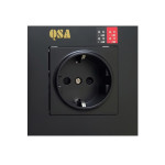 QSA EURO Receptacles DIN Black-Red